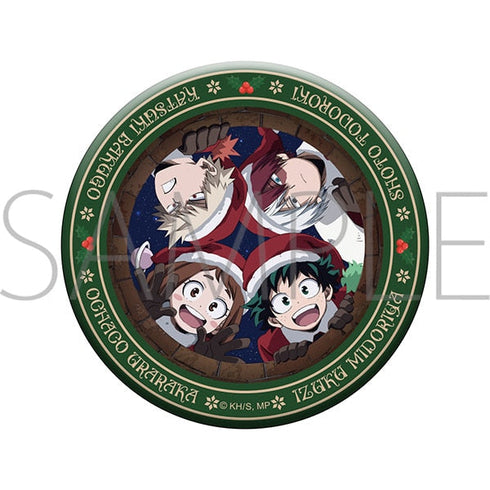 『僕のヒーローアカデミア』缶バッジ/クリスマス